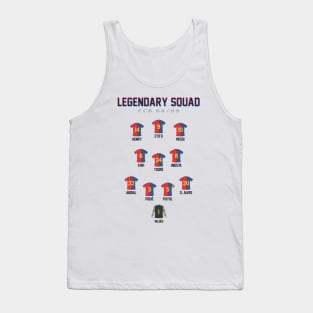 FC Barcelona Legendary 08/09 Line up Tank Top